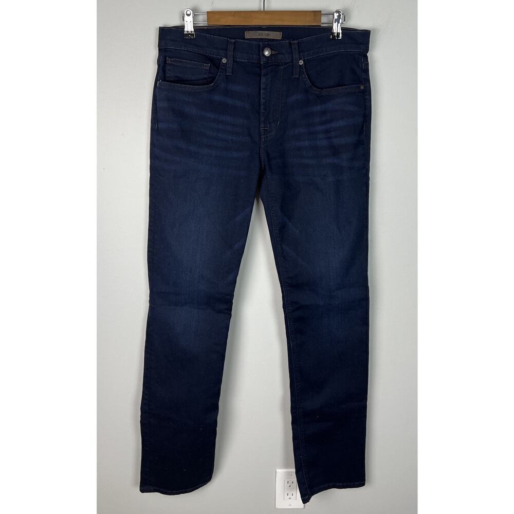 Joe's Jeans The Brixton Jeans Size 33W Blue Dark Wash Straight Narrow Men's